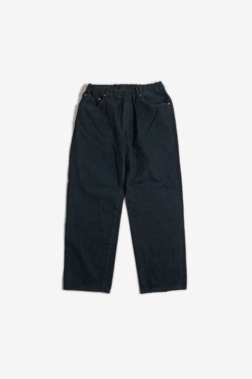 5POCKET EASY PANTS - RAW DENIM - YELLOW OCHRE