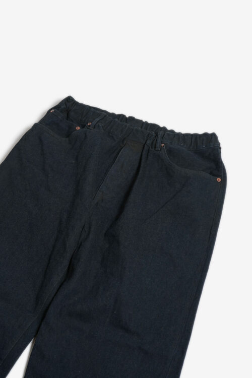 5POCKET EASY PANTS - RAW DENIM - YELLOW OCHRE