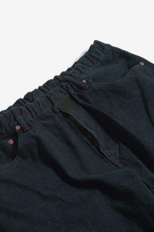 5POCKET EASY PANTS - RAW DENIM - YELLOW OCHRE