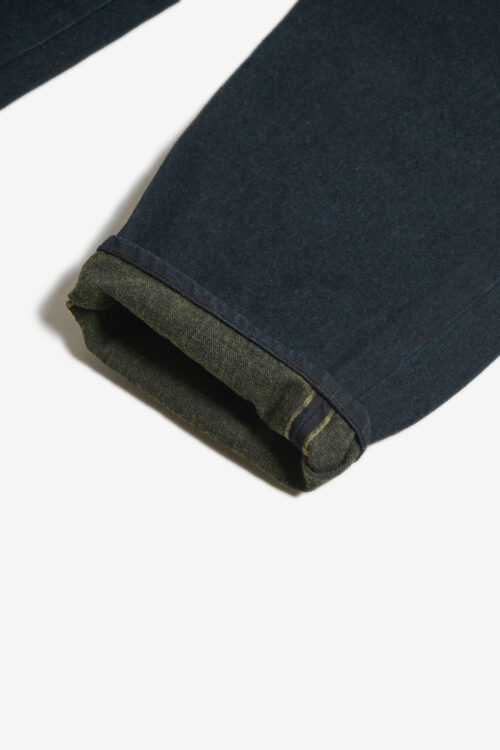 5POCKET EASY PANTS - RAW DENIM - YELLOW OCHRE