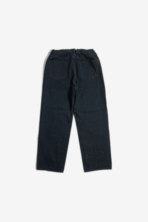 5POCKET EASY PANTS - RAW DENIM - YELLOW OCHRE