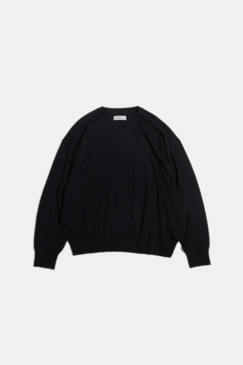 COTTON CASHMERE LS BLACK
