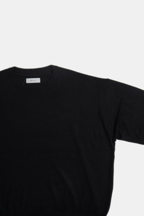 COTTON CASHMERE LS BLACK