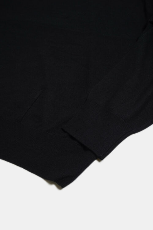COTTON CASHMERE LS BLACK