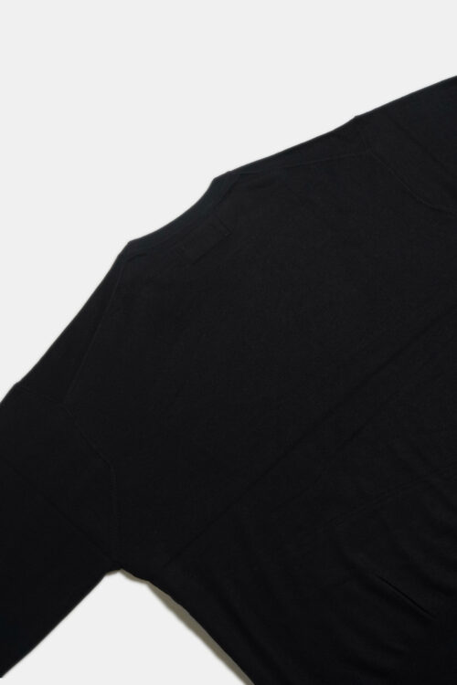 COTTON CASHMERE LS BLACK