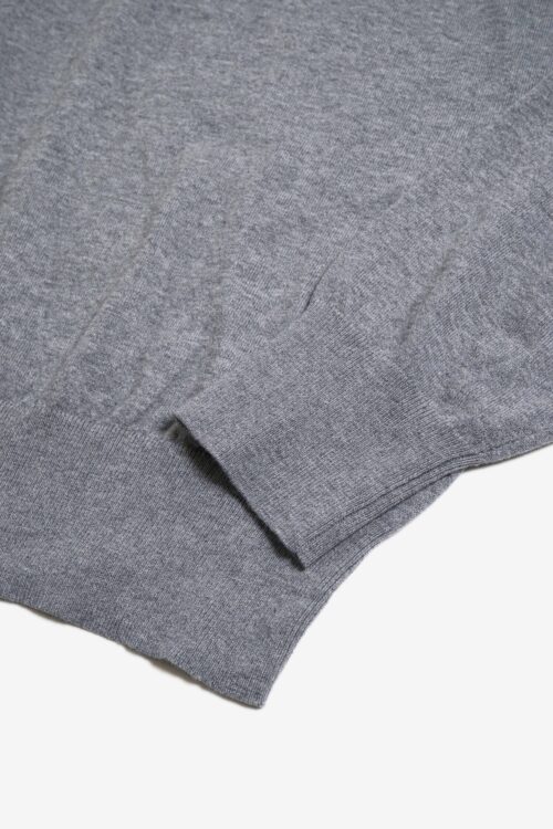 COTTON CASHMERE LS GRAY