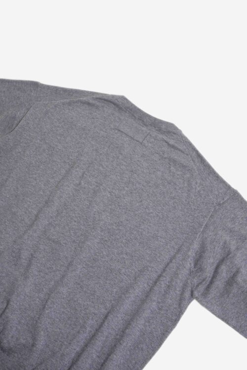 COTTON CASHMERE LS GRAY