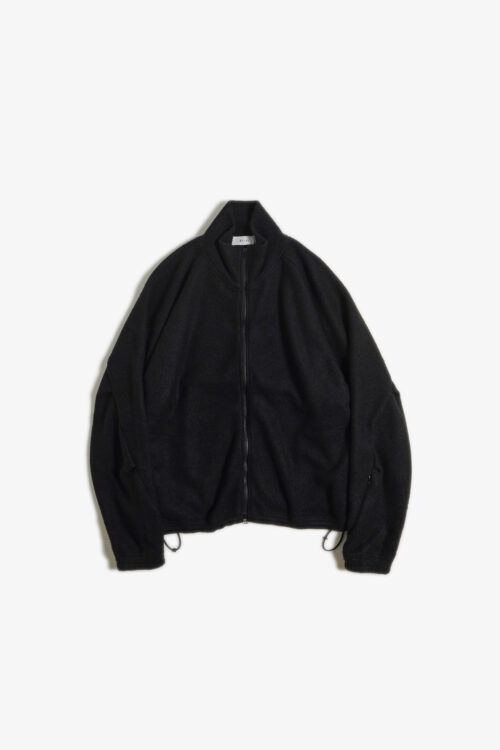 FLEECE BLOUSON BLACK