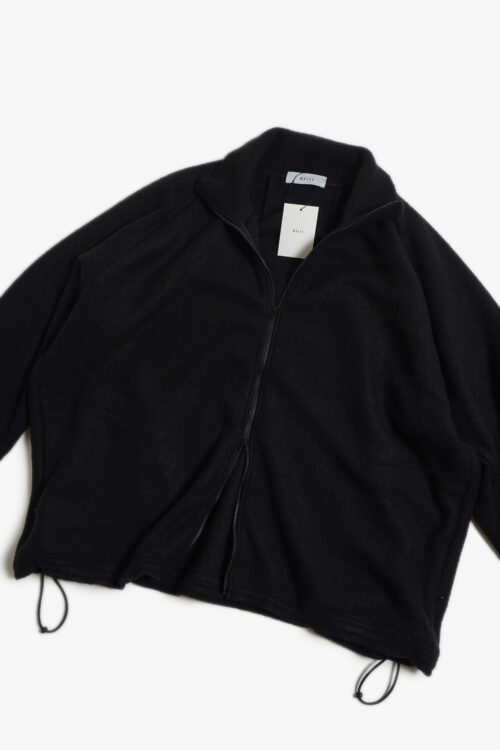 FLEECE BLOUSON BLACK