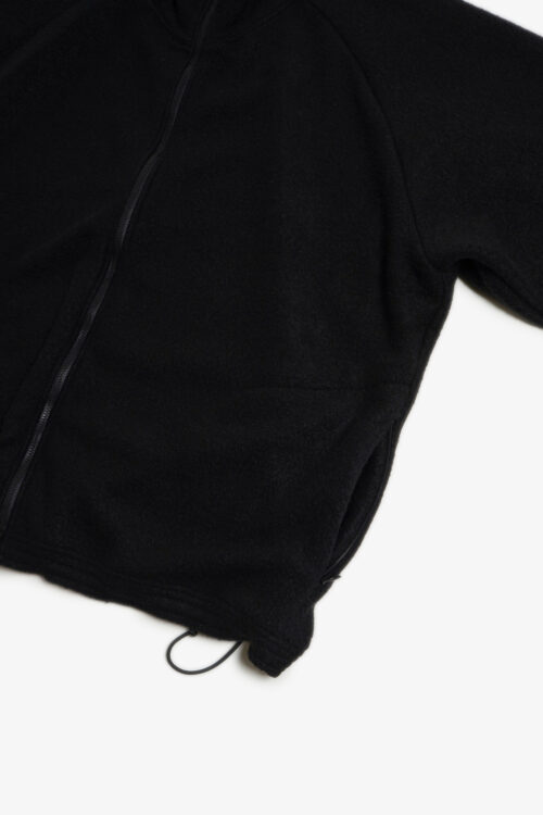 FLEECE BLOUSON BLACK