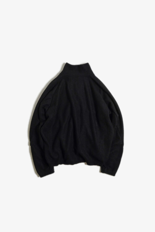 FLEECE BLOUSON BLACK