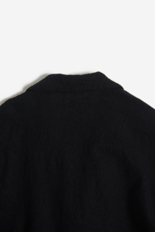 WOOL COAT BLACK