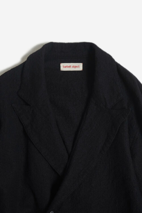 WOOL COAT BLACK