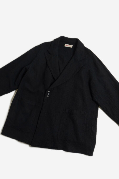 WOOL COAT BLACK