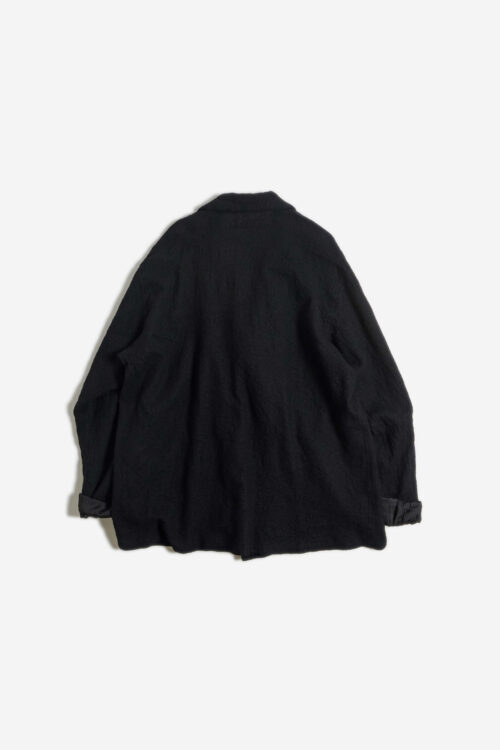 WOOL COAT BLACK