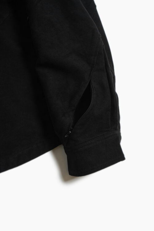 ZIP SHIRT BLACK