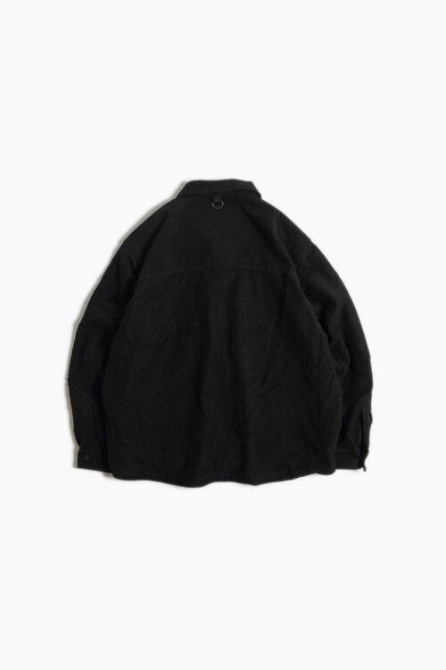 ZIP SHIRT BLACK