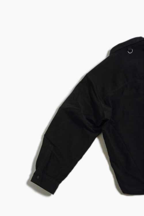 ZIP SHIRT BLACK