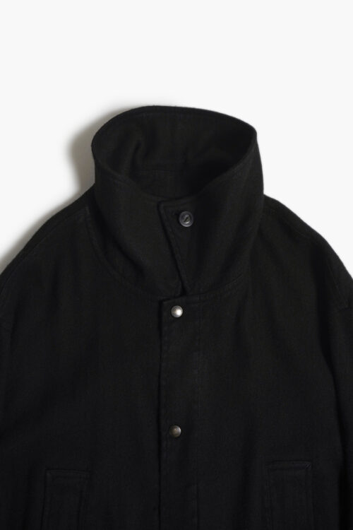 FLOWER FL COAT BLACK