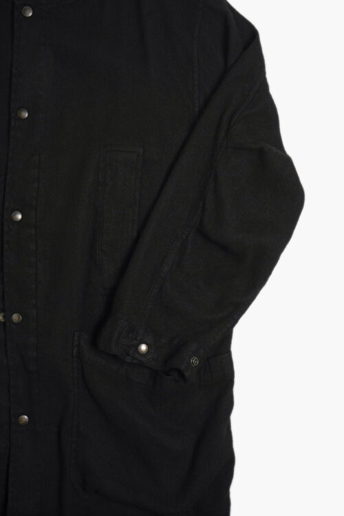 FLOWER FL COAT BLACK