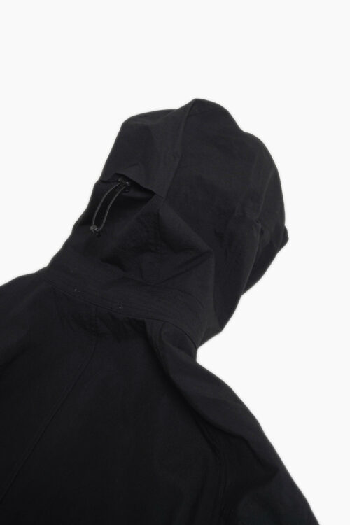 HIGH COUNT WOOL FIELD COAT BLACK