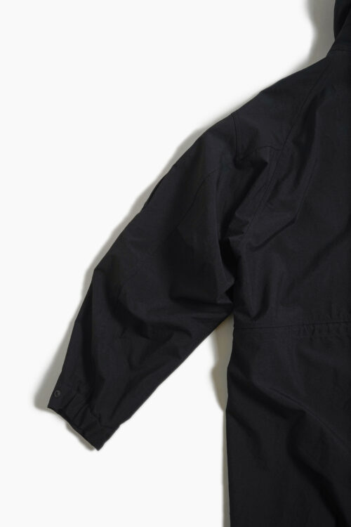 HIGH COUNT WOOL FIELD COAT BLACK