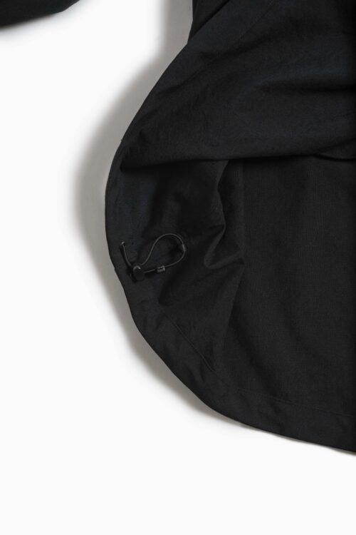 HIGH COUNT WOOL FIELD COAT BLACK