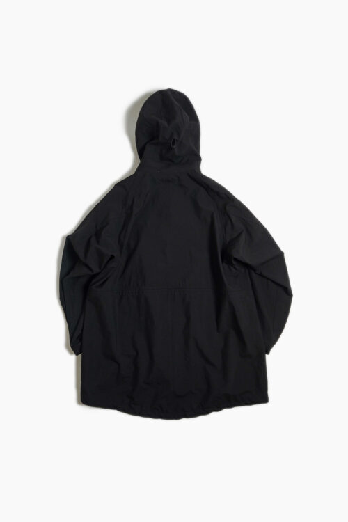 HIGH COUNT WOOL FIELD COAT BLACK