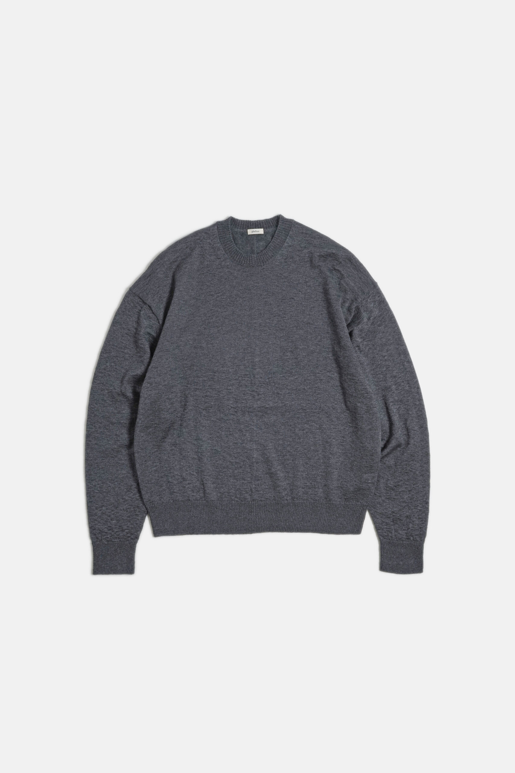 KID MOHAIR SILK KNIT JUMPER CHARCOAL