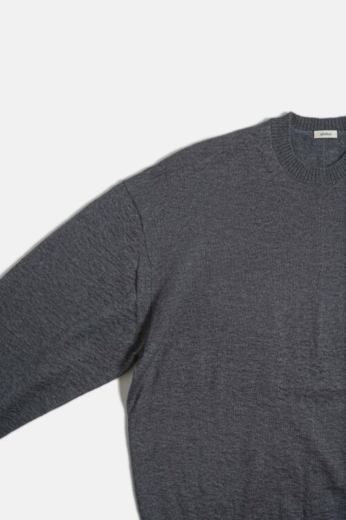 KID MOHAIR SILK KNIT JUMPER CHARCOAL