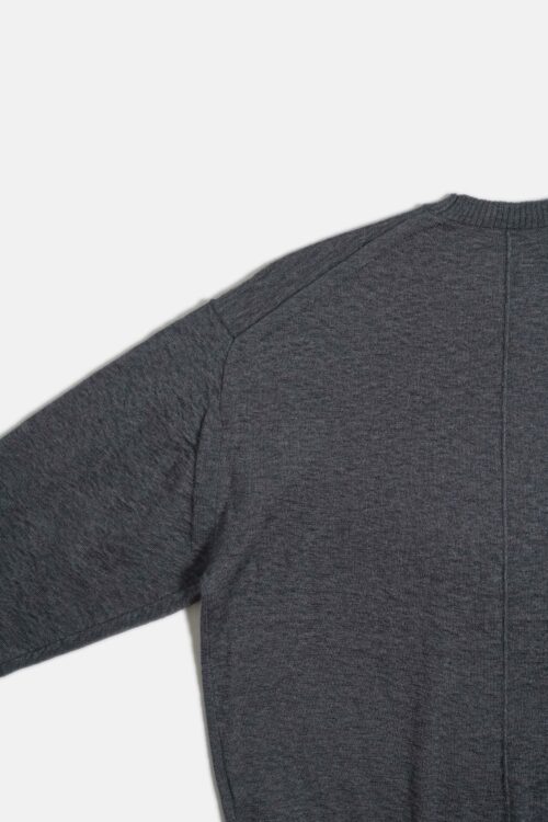 KID MOHAIR SILK KNIT JUMPER CHARCOAL