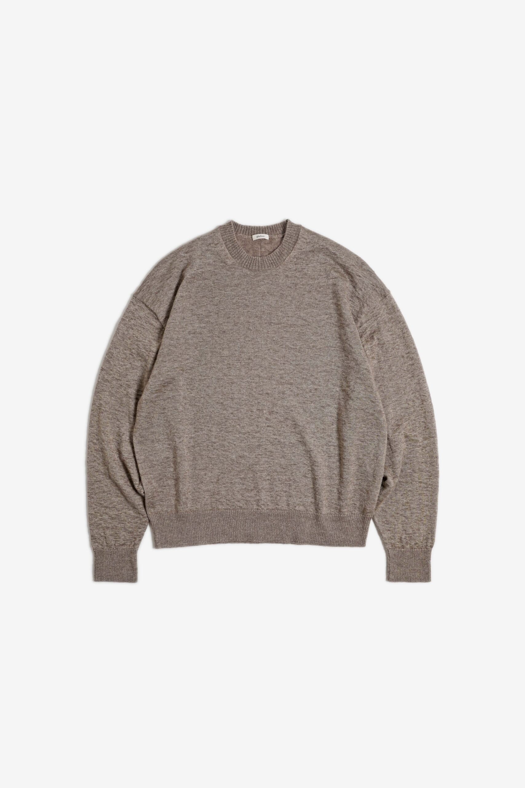 KID MOHAIR SILK KNIT JUMPER OLIVE