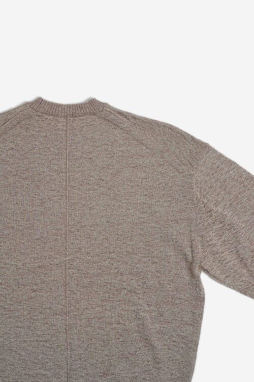 KID MOHAIR SILK KNIT JUMPER OLIVE