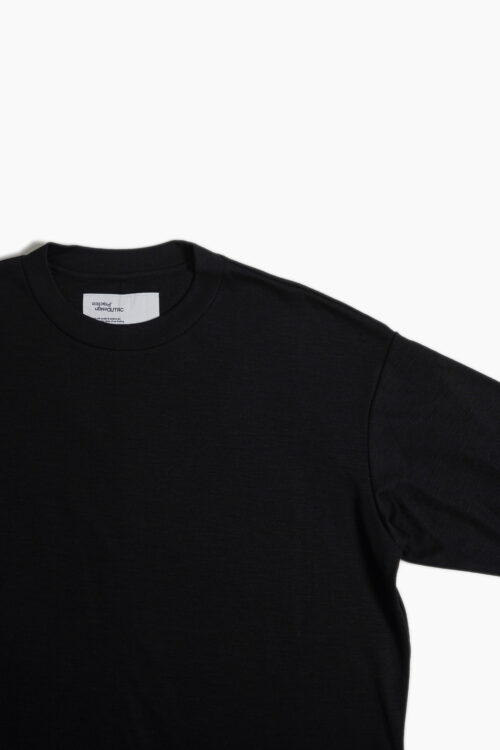 BOX WOOL TEE L/S _241 BLACK