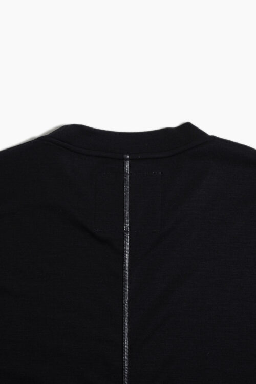 BOX WOOL TEE L/S _241 BLACK
