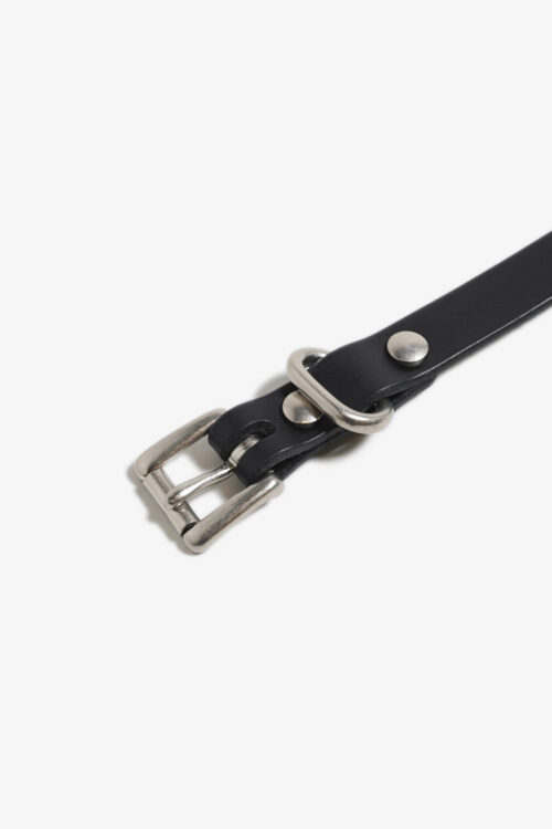 STANDARD BELT SLIM BLACK × SILVER