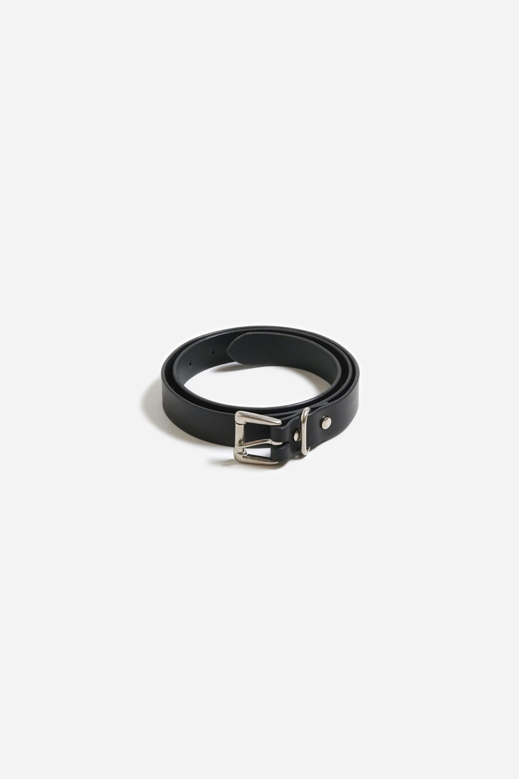 STANDARD BELT WIDE BLACK × SILVER