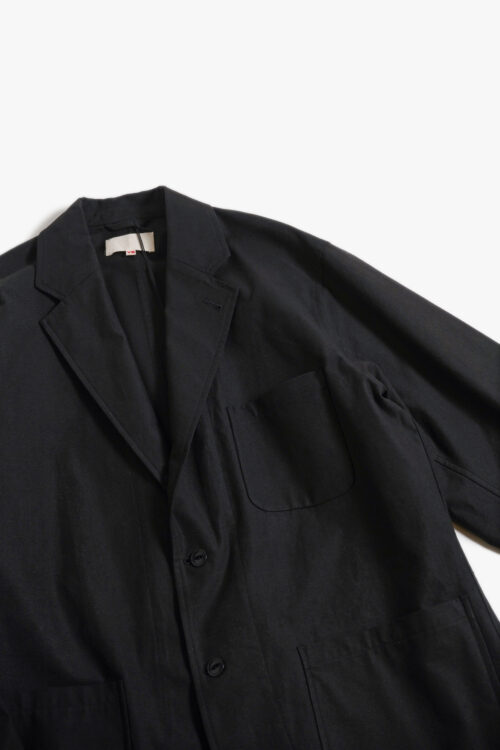 2B JACKET - SILK NEP SERGE - BLACK