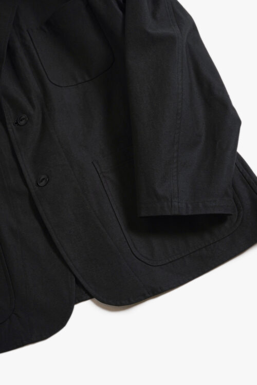 2B JACKET - SILK NEP SERGE - BLACK