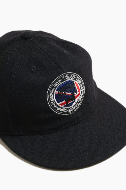 COOPERSTOWN DN CAT EMBROIDERY B.B CAP BLACK