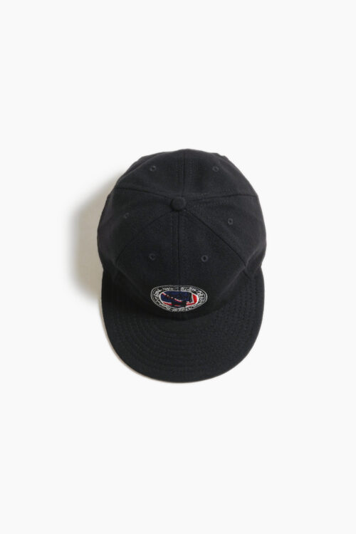 COOPERSTOWN DN CAT EMBROIDERY B.B CAP BLACK