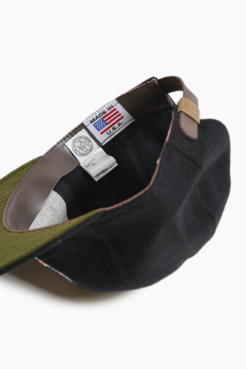 COOPERSTOWN DN CAT EMBROIDERY B.B CAP BLACK