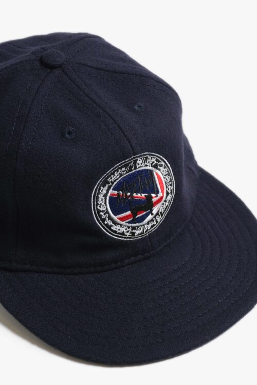 COOPERSTOWN DN CAT EMBROIDERY B.B CAP NAVY