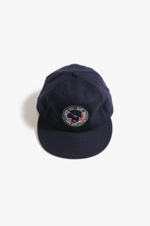 COOPERSTOWN DN CAT EMBROIDERY B.B CAP NAVY