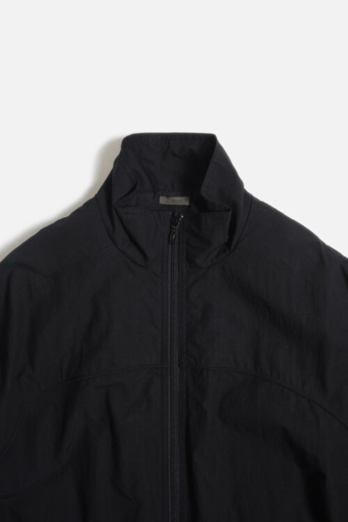 COTTON TYPEWRITER TRACK JACKET BLACK