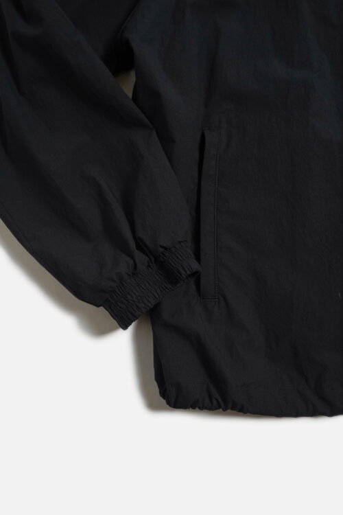 COTTON TYPEWRITER TRACK JACKET BLACK