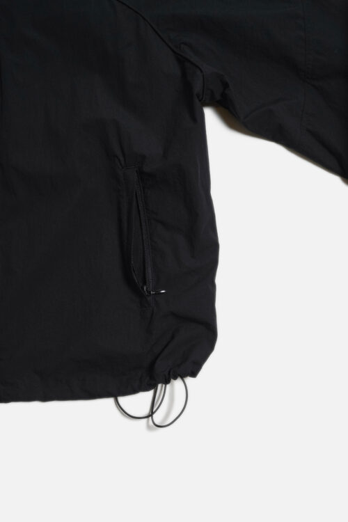 COTTON TYPEWRITER TRACK JACKET BLACK