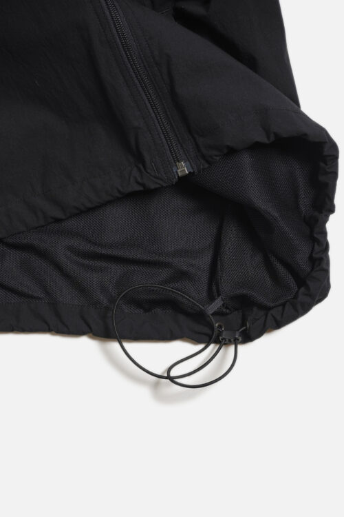 COTTON TYPEWRITER TRACK JACKET BLACK
