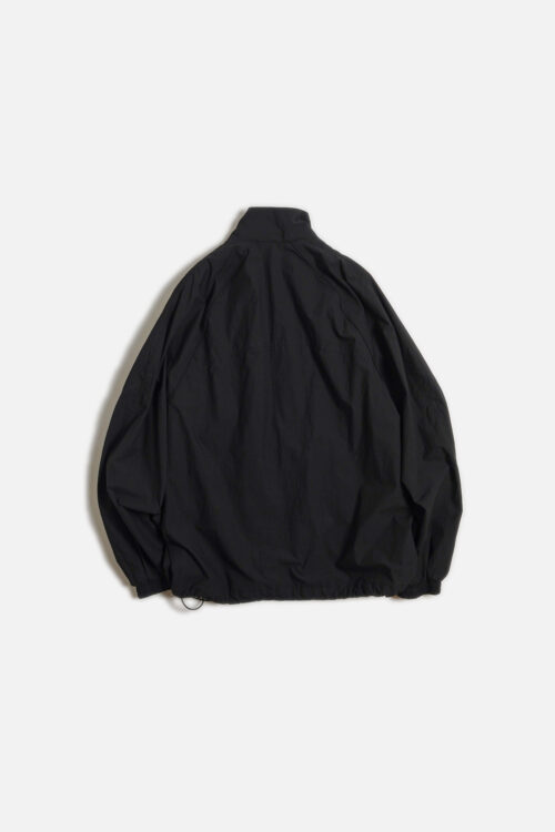 COTTON TYPEWRITER TRACK JACKET BLACK
