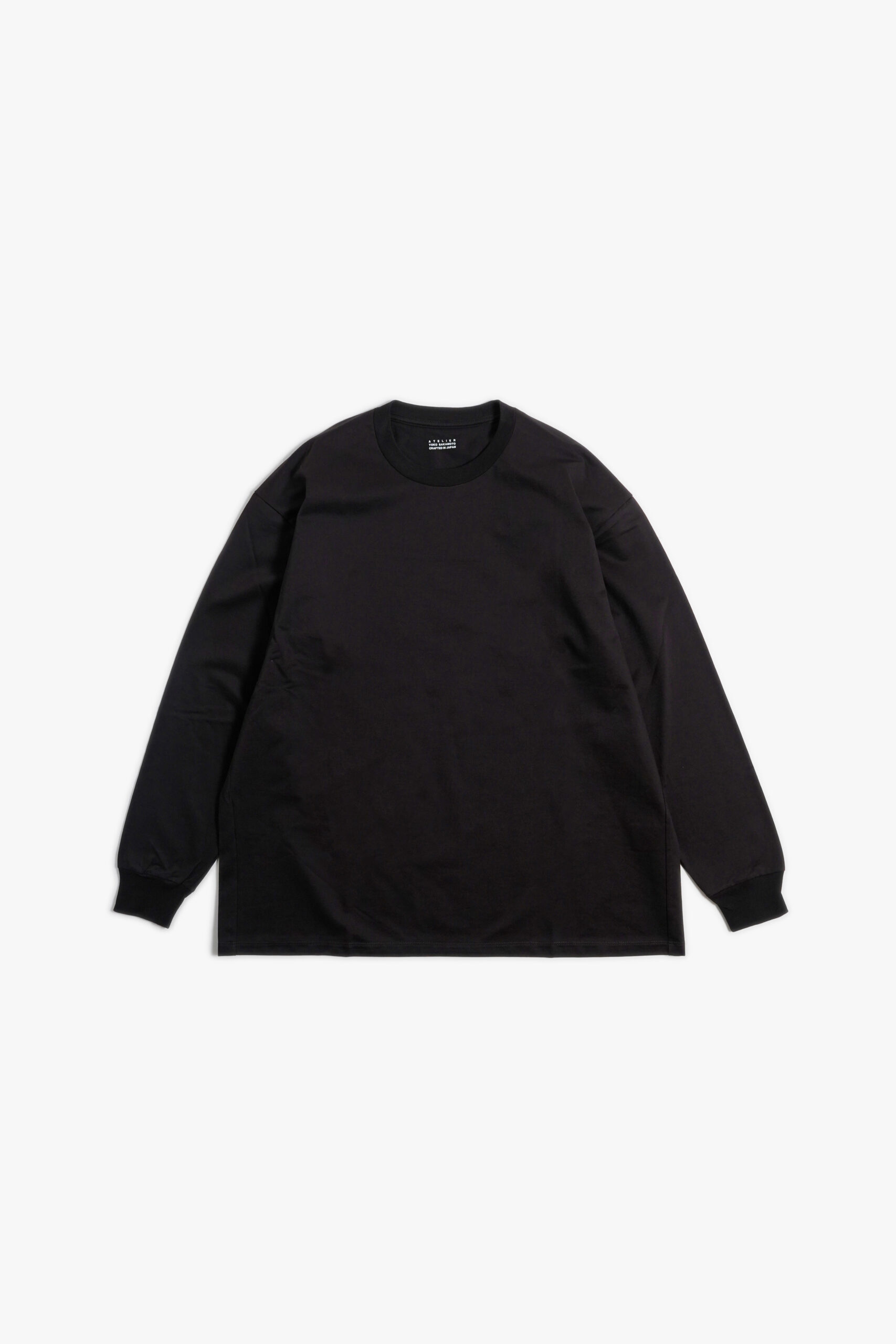L/S T-SHIRT - COTTON CUPRO - BROWN